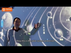 壁プロジェクター ミュージアムのインタラクティブなプロジェクションシステム