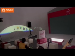 シボール 直径8m 負圧ドーム投影画面