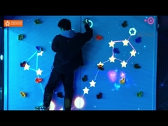 インタラクティブなクライミング 壁ゲーム 子供向け 機械 岩登り インタラクティブなプロジェクション AR キネクト システム