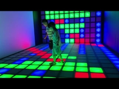 LED アクティブゲーム LED 床 30x30cm インタラクティブライト アクティブゲーム LED 床