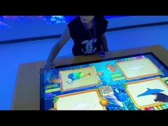 インタラクティブな壁投影