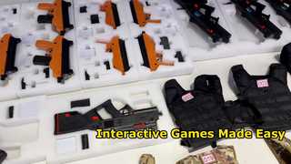 中国メーカーキッズ CS レーザータグガンセット屋内活動会場マルチプレイヤーバトルゲーム機器