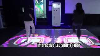新しいトレンド オールインワン インタラクティブ スポーツ プロジェクター モバイル トレーニング ゲーム フロア プロジェクション マシン