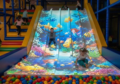 最新の企業ニュース インタラクティブプロジェクションがスライド、壁、砂場をどのように強化するか：遊び場で魔法のような体験を創造する