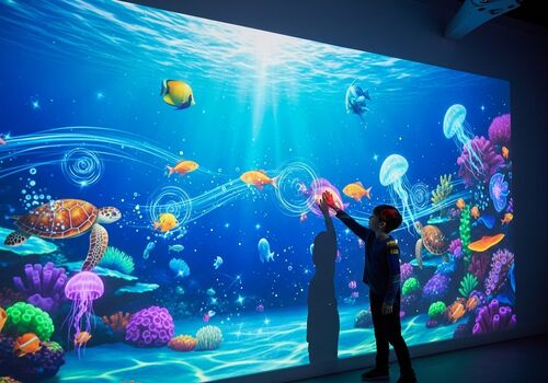 最新の企業ニュース 壁が「話す」とき：インタラクティブプロジェクション技術が空間に命を吹き込む方法