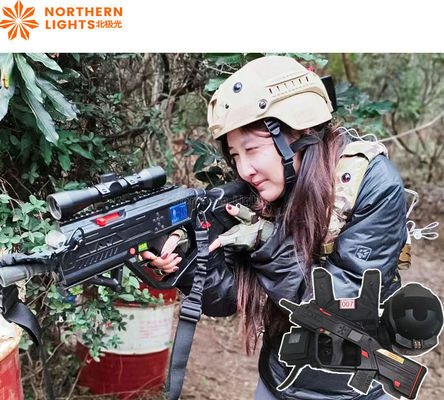 よい価格 商業用 ライブアクション CS 銃とベスト マルチプレイヤー 無線レーザータグ機器 オンライン