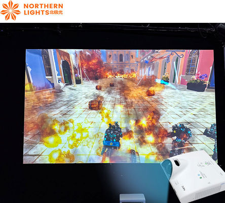 よい価格 北極光 魅力的なセンサー メック 戦士 壁投影 インタラクティブなゲームマシン オンライン