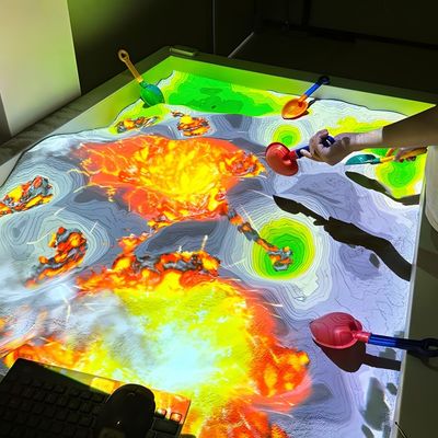 よい価格 北極光のインタラクティブな砂のテーブル 子供のインタラクティブな投影ゲーム オンライン