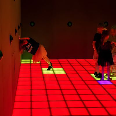 よい価格 大型超グリッドチャレンジゲーム LEDアクティベーションゲーム LEDフロア 30x30cm オンライン