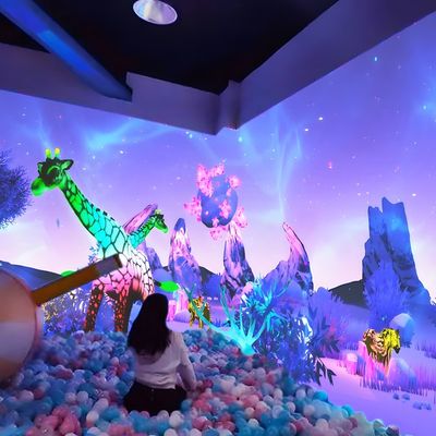 よい価格 インタラクティブな壁投影ゲーム スマッシングボール インタラクティブな投影機システム オンライン