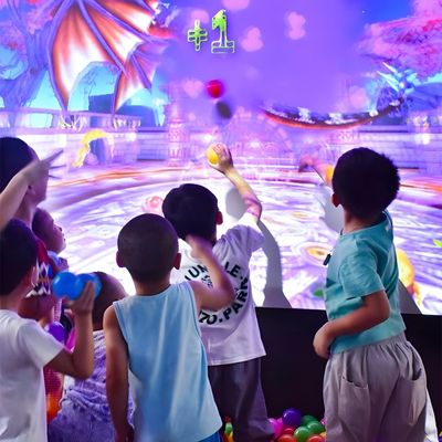 よい価格 インタラクティブな壁プロジェクター ゲーム オールインワンAR スマッシュオーシャンボール 投影システム 子供のための室内遊び場博物館 オンライン