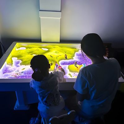 よい価格 3400 ルメン 砂テーブル プロジェクター 子供向け プロジェクション マッピング ゲーム オンライン