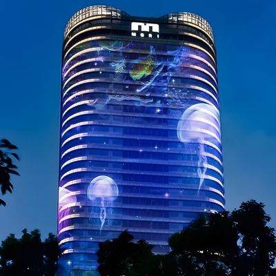よい価格 建築プロジェクション 壁 プロジェクター 壁システム 3D ビデオマッピング 建物 オンライン