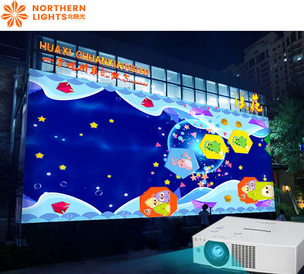 よい価格 大型スクリーン 浸透室 プロジェクター 3D 壁 インタラクティブ 博物館用 オンライン
