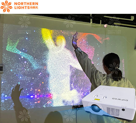 よい価格 3400 ルメン 壁ゲームプロジェクター インタラクティブなプロジェクションシステム 飾り付け用 オンライン