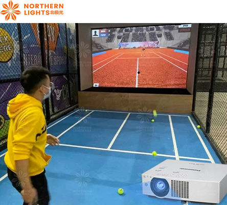 よい価格 Ar スマートテニスシミュレーション ミックスリアリティ スポーツ スクリーン付きインタラクティブな室内テニス オンライン