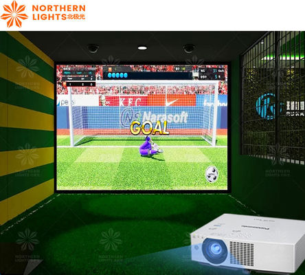 よい価格 フットボールシミュレーター Ar スポーツ フットボールゲーム プロジェクション インタラクティブなウォールサッカーゲーム オンライン