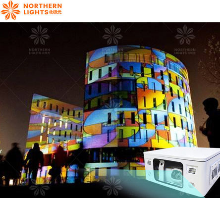 よい価格 HD 3d 室内 広層 インタラクティブ プロジェクター 外壁 建設 オンライン