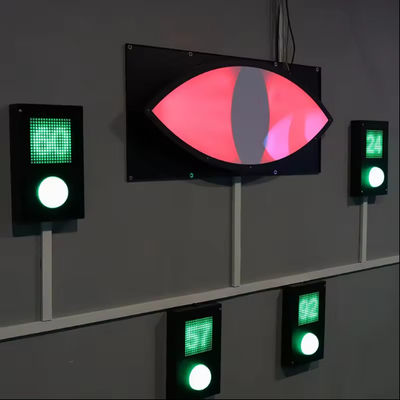 よい価格 壁 インタラクティブ 隠す ボタンを押して数える LEDライト ゲームをアクティベート 悪魔の目 オンライン