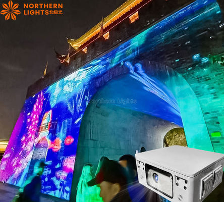 よい価格 壁型大型展示のための屋外ホログラムビデオ3Dマッピングプロジェクター オンライン