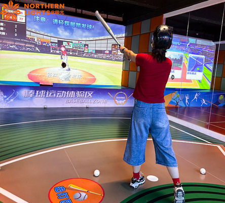 よい価格 豪華 3D マジックパーク 設備 AR AR野球ゲーム インタラクティブプロジェクション オンライン