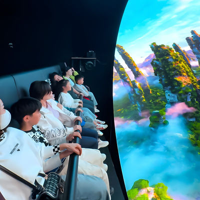 品質 裸眼9D映画360 没入ドーム劇場 10人 動作飛行映画 工場
