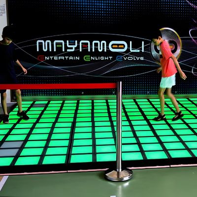よい価格 LED ダンスフロアタイル ジャンピンググリッド 娯楽パーク 工場直販 オンライン