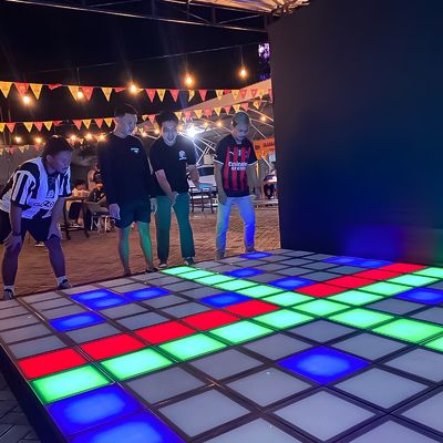 よい価格 NEW アクティブゲーム インタラクティブな RGB LED フロアゲーム LED ダンス フロア インタラクティブなゲーム オンライン