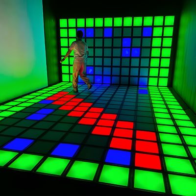 よい価格 有線インタラクティブ RGB アクティブゲーム LEDダンスフロア キッズゲーム オンライン