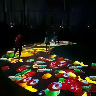 よい価格 アウトドア 驚くほど カラフルな 3D ホログラム インタラクティブ フロア プロジェクター オンライン