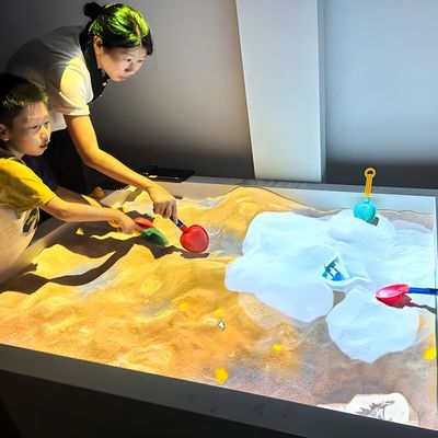 よい価格 インタラクティブなテーマパーク マジックAR サンドテーブル サンドボックス キッズ インタラクティブなプロジェクター ゲーム AR サンドボックス 室内遊び場 オンライン