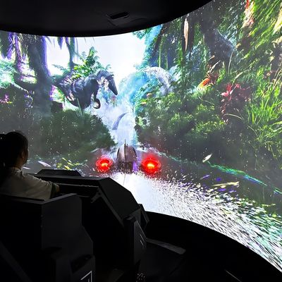 よい価格 ダイナミック・バーチャル・リアリティ・シミュレーター シアター・トラック 壁投影 オンライン