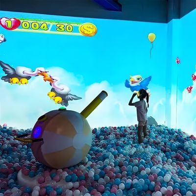 よい価格 子供用 屋内遊び場 マジック インタラクティブ スマッシュ 壁投影システム ボールゲーム オンライン