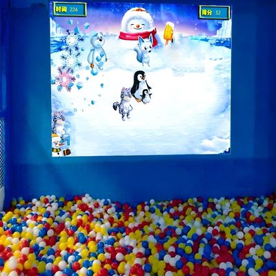 よい価格 屋内商用遊園地 インタラクティブ スマッシングボール 壁投影ゲーム オンライン