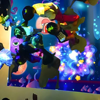 よい価格 室内 北極光 インタラクティブ トランポリンゲーム 3500 ルメン オンライン