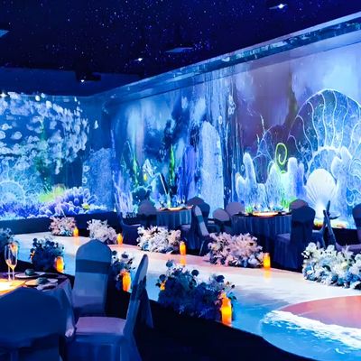 よい価格 インタラクティブ・ウォールプロジェクション イン Immersive Banquet Hall プロジェクションシステム オンライン