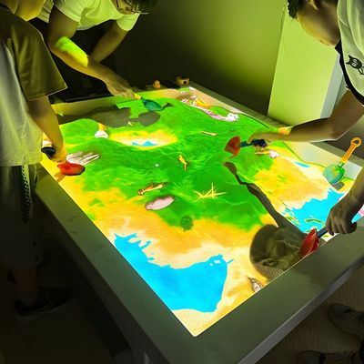 よい価格 3Dホログラムインタラクティブサンドテーブルゲーム プロジェクターシステム オンライン