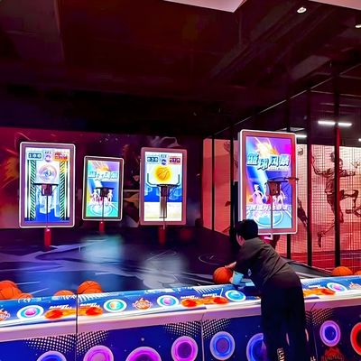 よい価格 カスタマイズされた 高級 室内 アダルト ストリート バスケットボール マシン LED スクリーン オンライン
