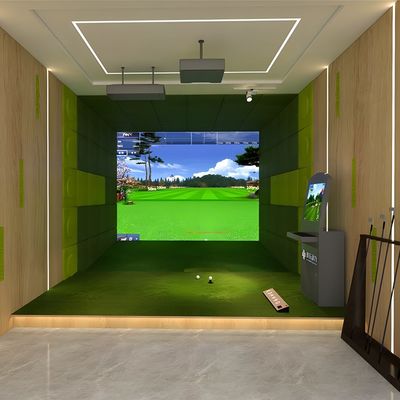 よい価格 室内 高級 ゴルフ シミュレーター インタラクティブ ゲーム プロ Ar プロジェクター オンライン