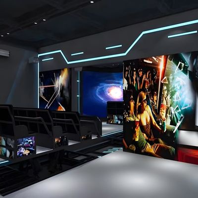 よい価格 2列10席VR映画館 3d軌道映画館 映像投影 オンライン