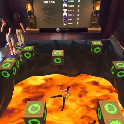 よい価格 キッズ アミューズメントパーク 室内AR デジタルプロジェクション 溶岩ゲーム インタラクティブな壁ゲーム オンライン