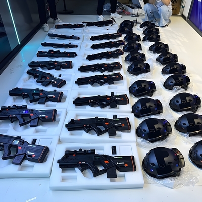 よい価格 12〜30人のプレイヤー向けのアウトドアレーザータグガンセット 8つのゲームモード オンライン
