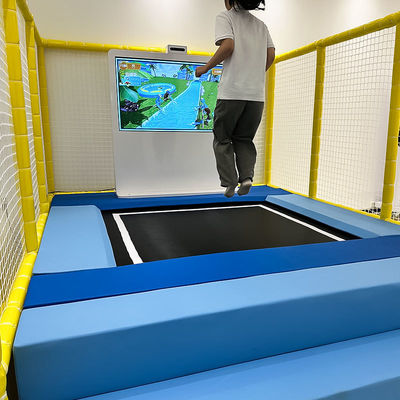 よい価格 Interactive Indoor Metal HD Screen Trampoline Park for Kids School-Accommodating Kinect Sensor Jumping Ar Shopping Malls オンライン