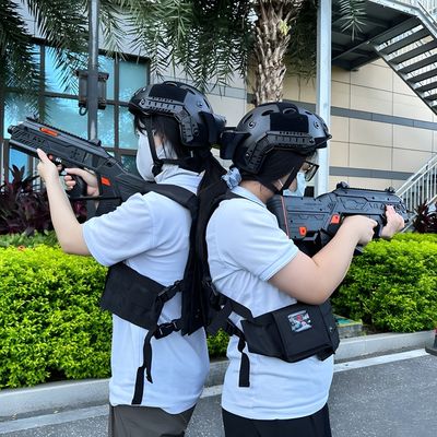 よい価格 Outdoor Interactive Laser Tag Equipment with 180-500 sqm Arena and 24 Months Warranty オンライン