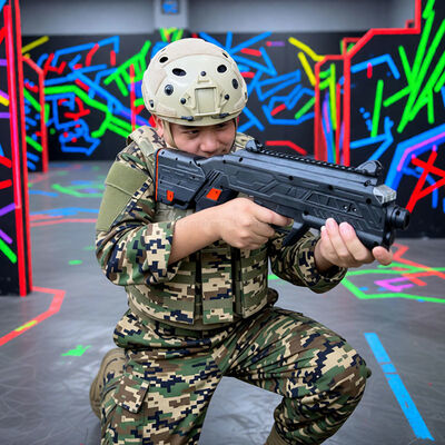 よい価格 全年齢向け商用レーザータグシステム - 銃,ベスト,インテリジェントセンシングを備えた室内/屋外無線戦闘セット オンライン