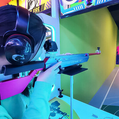 よい価格 室内体験 リアル銃撃ゲーム コイン操作 アーケード銃シミュレーター 射手ゲームマシン オンライン