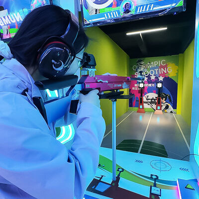 よい価格 複数のプレイヤーのためのオリンピック射撃シミュレーション付き,インドア商用コイン操作射撃アーケードマシン オンライン