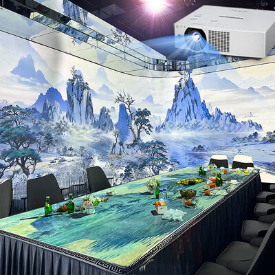 よい価格 5200ルーメン 1920*1200解像度 インタラクティブホログラフィックウォールフロアマッピング用1～20チャンネル搭載 没入型プロジェクター オンライン