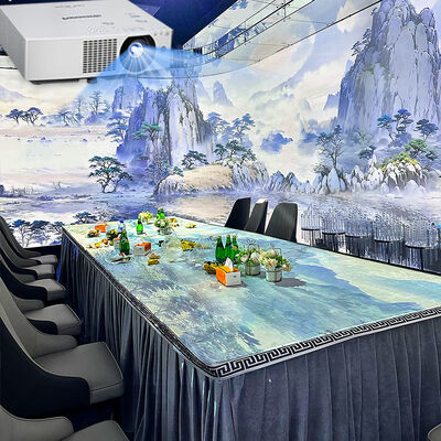 よい価格 5200ルメンズ ホログラムプロジェクター 1920*1200解像度と1-20チャンネル オンライン