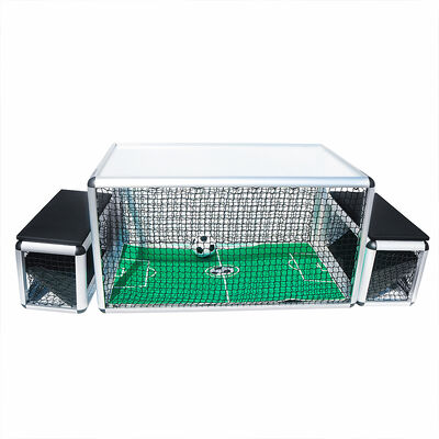 よい価格 屋内スポーツトレーニングとエンターテイメント用の小型2人用テーブルフットボールゲーム (128cmx81cmx68cm) オンライン